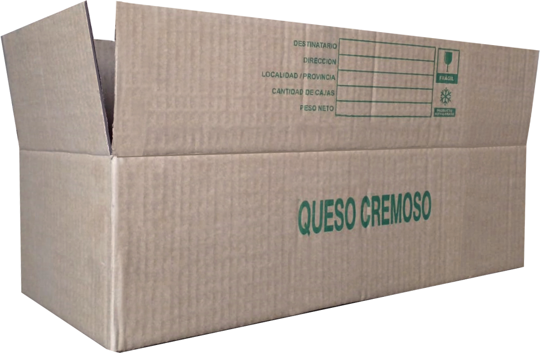cajas de carton corrugados para quesos